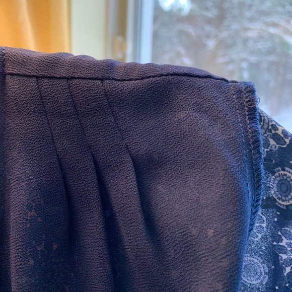 Tristan, Wrap dress. Size Small, Blue printed. Like new. - Picture 12 of 14